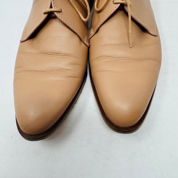 Everlane Tan Leather Sneakers - Picture 4 of 14